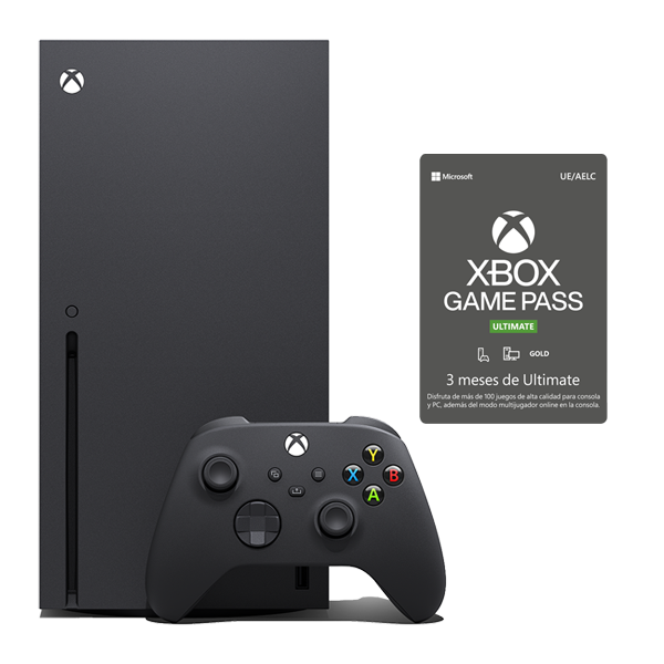 Pack Xbox Series X 1Tb + Game Pass Ultimate 3 meses